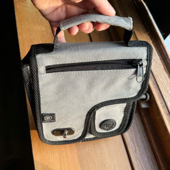 Vintage Y2K 2000 Weathervane Canvas Crossbody Purse Bag - Picture 3 of 17